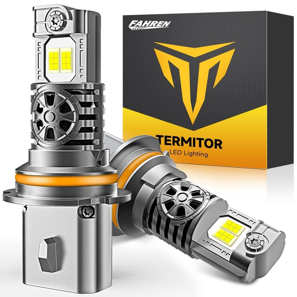 Lâmpadas de neblina Termitor 9007/HB5 6500K Cool White LED x2