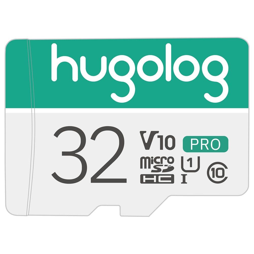 Cartão Micro SD Hugolog 32GB Cartão de Memória UHS-I 95MB/s V30