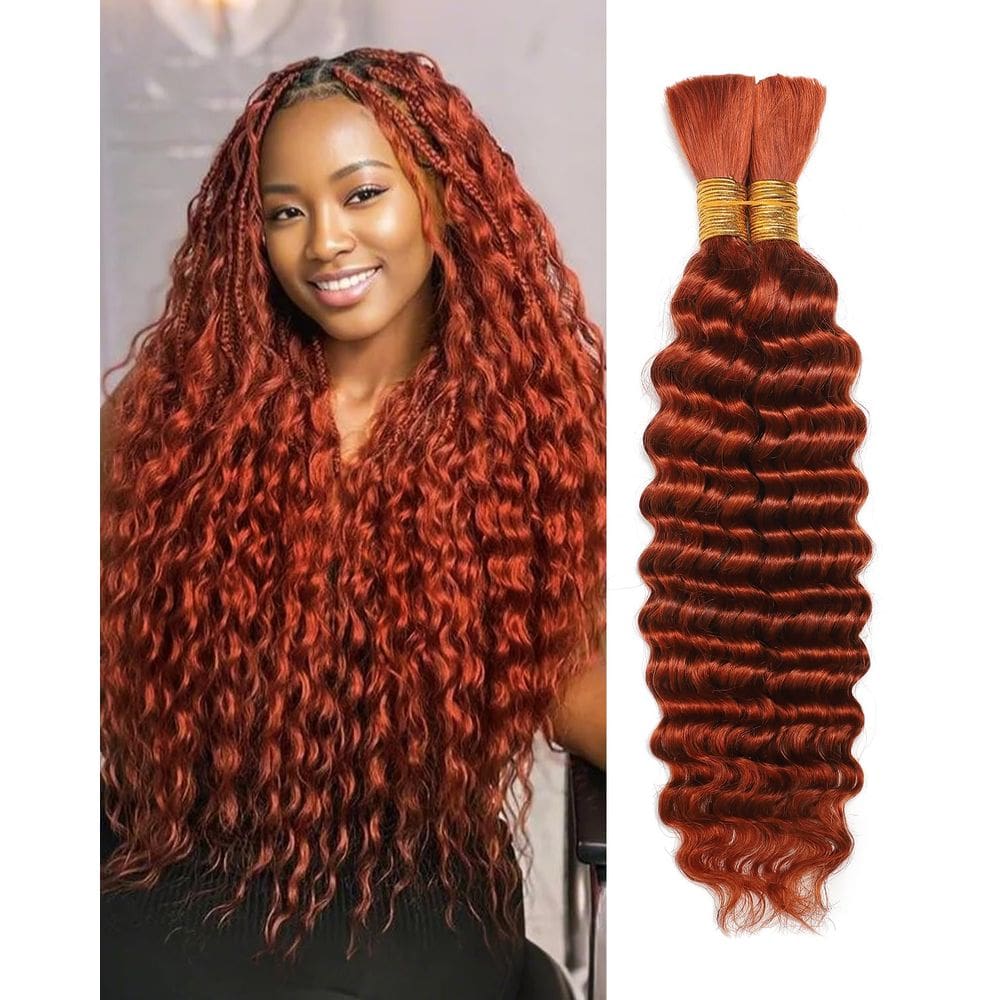 Braiding Hair Flagship Deep Wave, 16 polegadas, 100 g, 2 pacotes