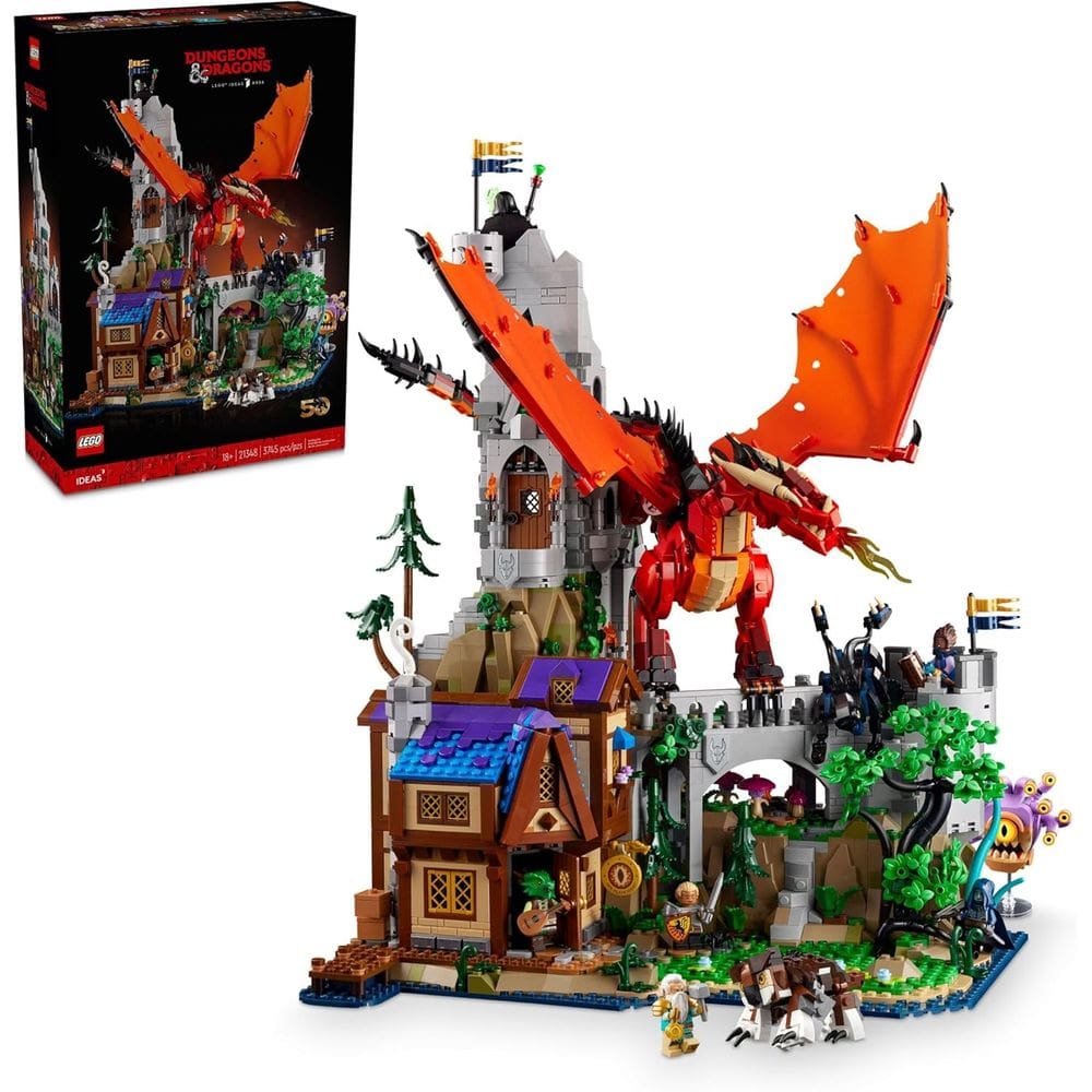 LEGO Ideas - Dungeons & Dragons: Conto do Dragão Vermelho 21348