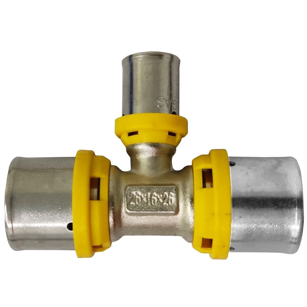 TE Redução Prensar Gás 20X20X16 Multicamada Sferagas