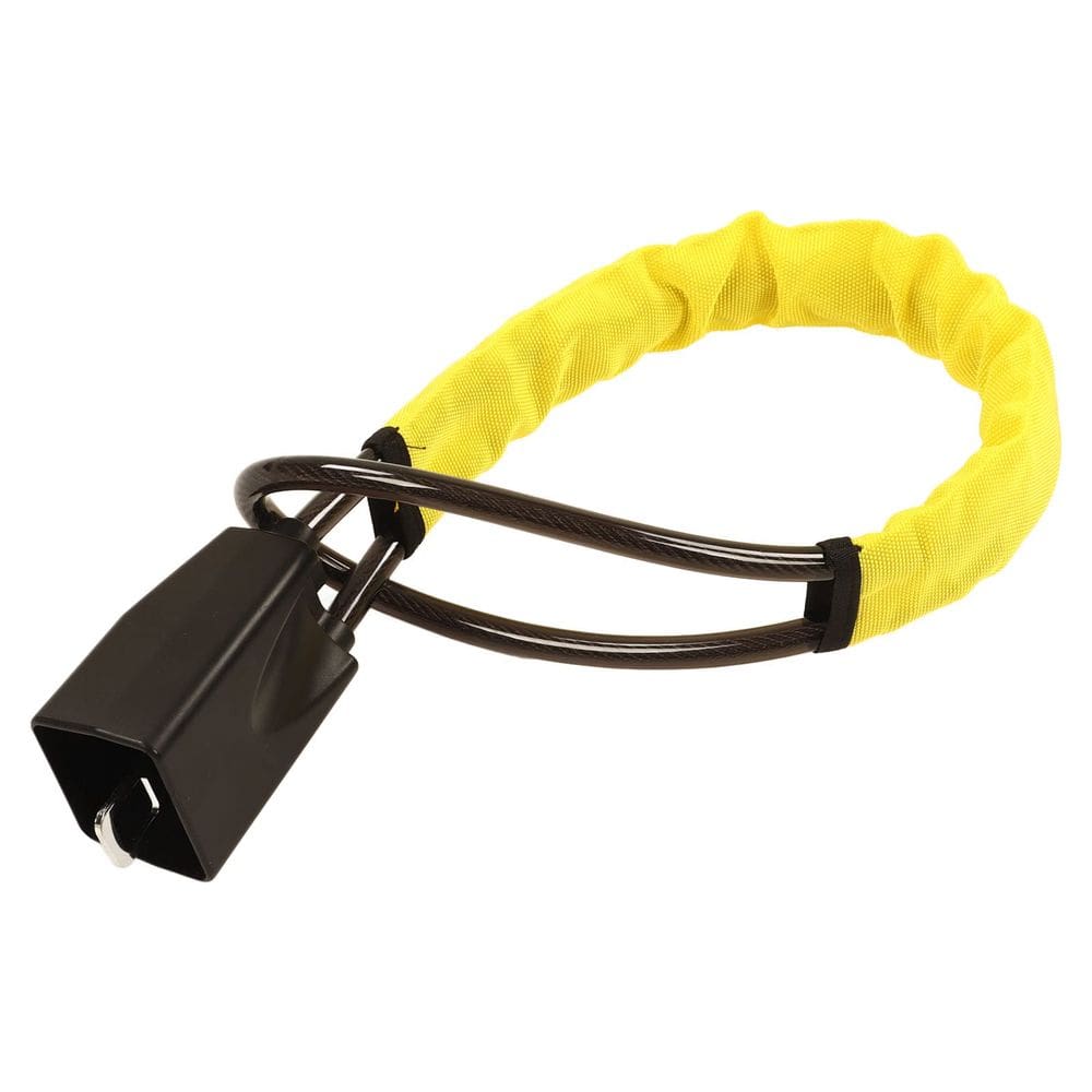 Fechadura de segurança do volante Tbest Universal 43,2 cm com 2 chaves
