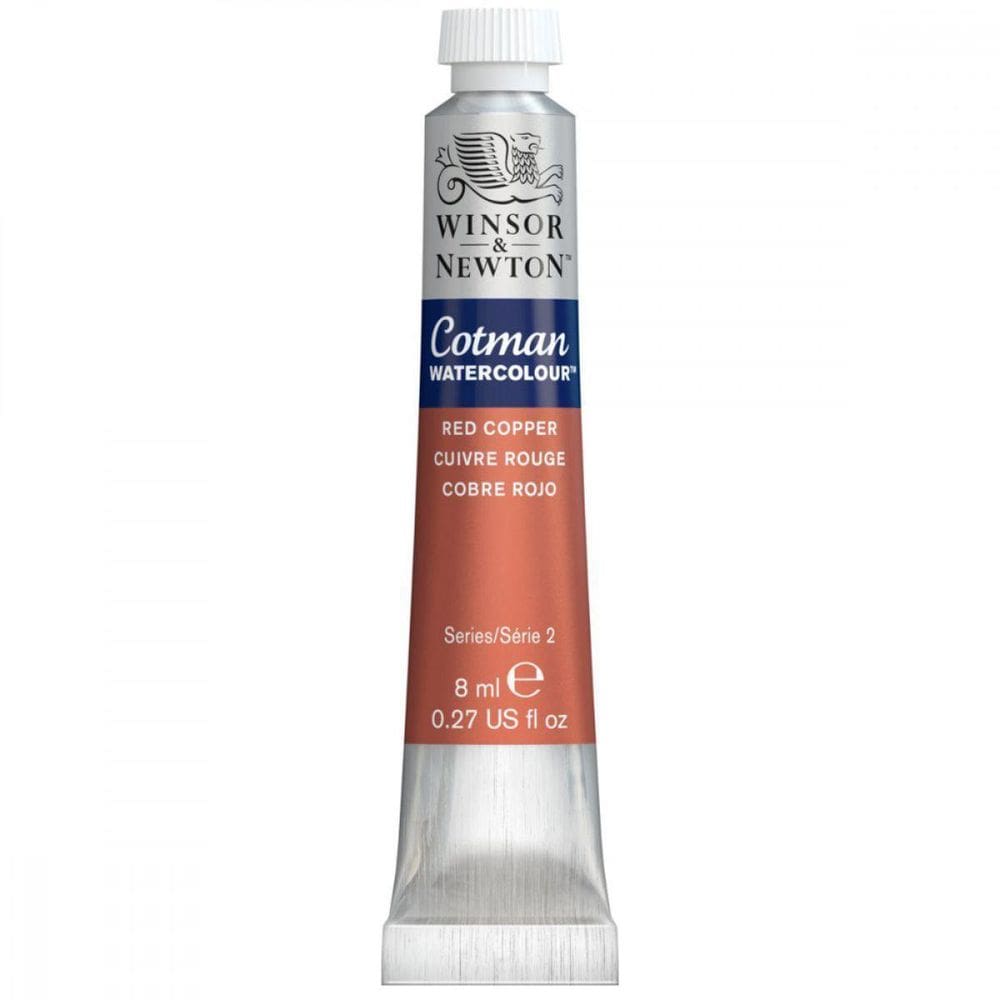 Aquarela Cotman W&N Tubo Metalica 471 Red Copper 8Ml