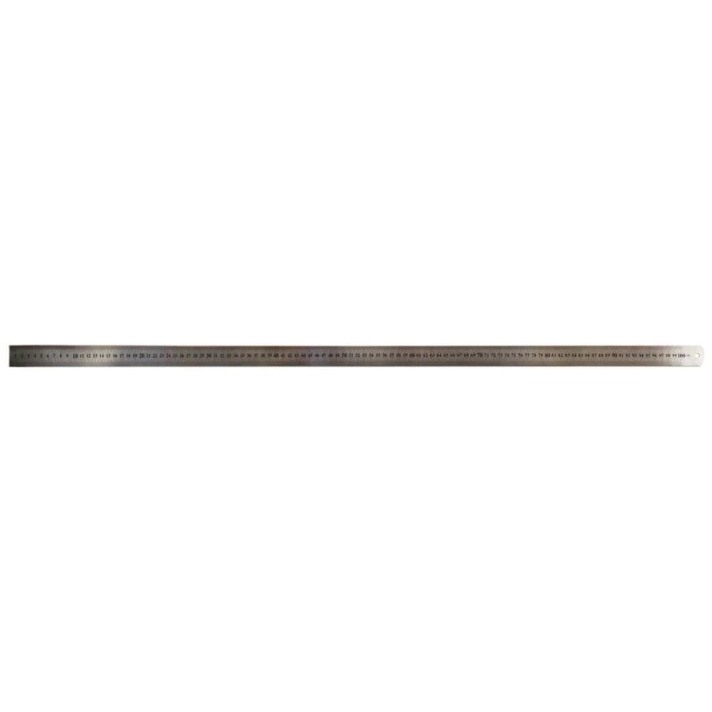 Régua De Aço Inox 100Cm