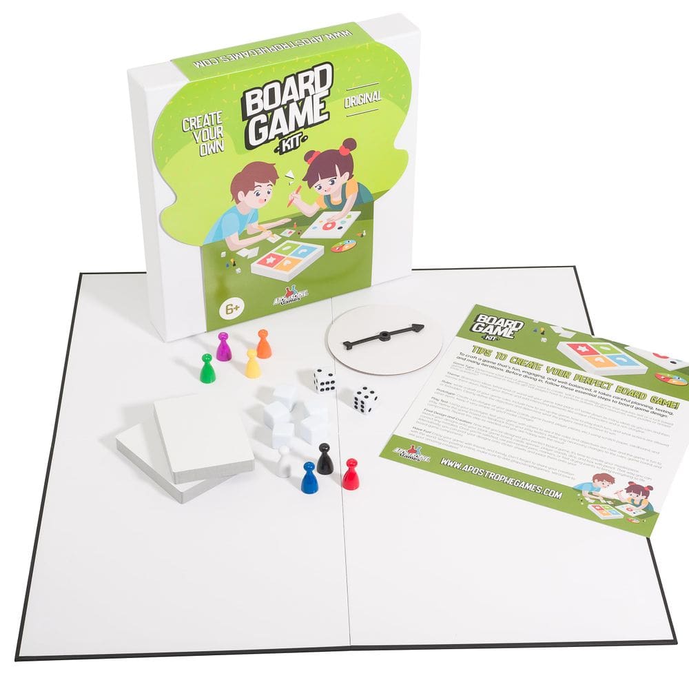 Conjunto de jogos de tabuleiro Apostrophe Games Crie seu próprio kit DIY