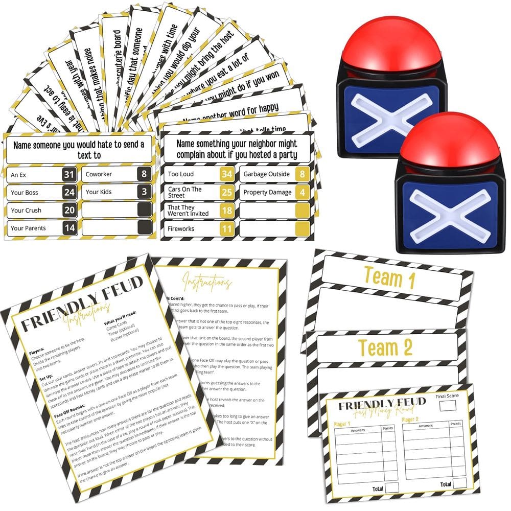 Jogo de rivalidade familiar Syhood Mothers Day com Answer Buzzer