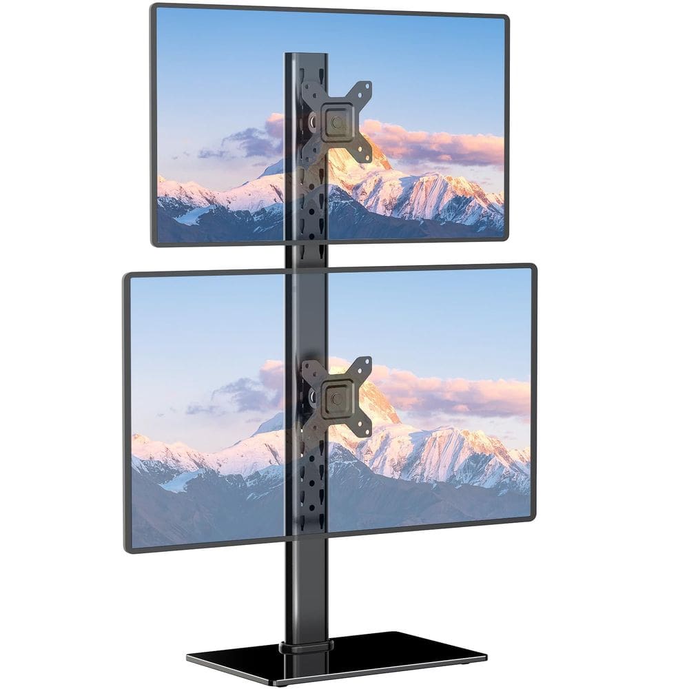Suporte de monitor WALI Vertical Dual para tela de 32 polegadas
