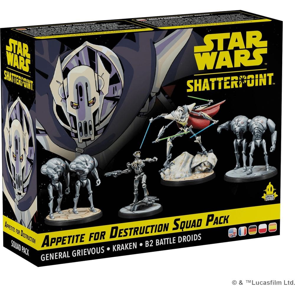 Jogo de miniaturas de mesa Star Wars Shatterpoint Squad Pack