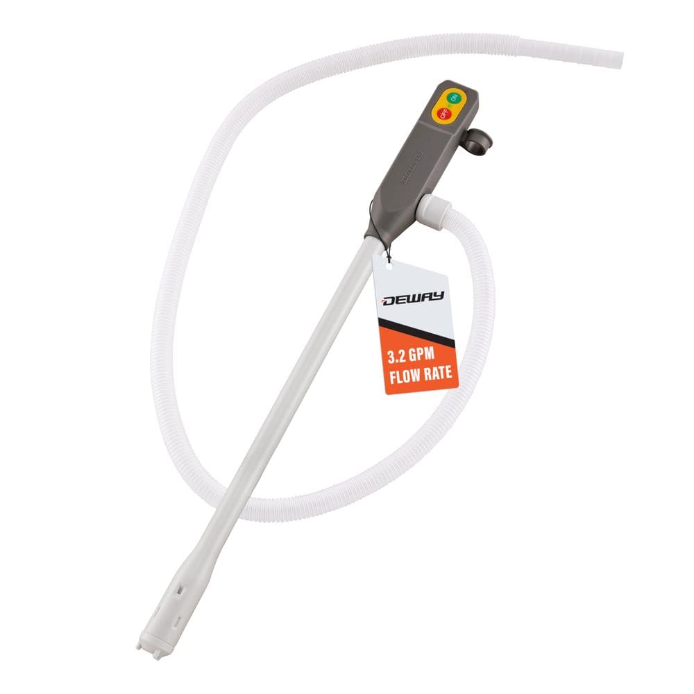 Bomba de transferência de combustível DEWAY Battery-Powered Stick 3.2GPM