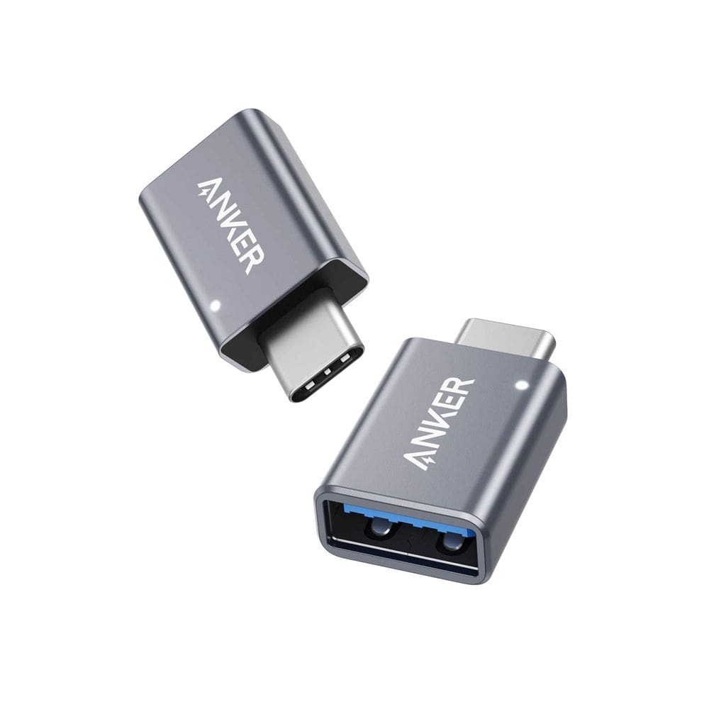 Adaptador USB-C Anker para transferência de dados de alta velocidade USB 3.0 (pacote com 2)