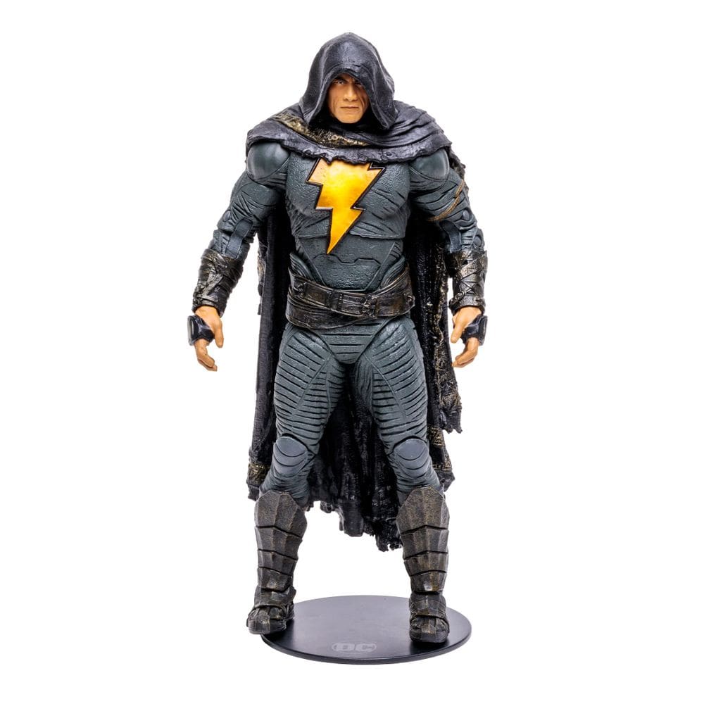 Boneco de ação McFarlane Toys DC Black ADAM Movie de 7 polegadas