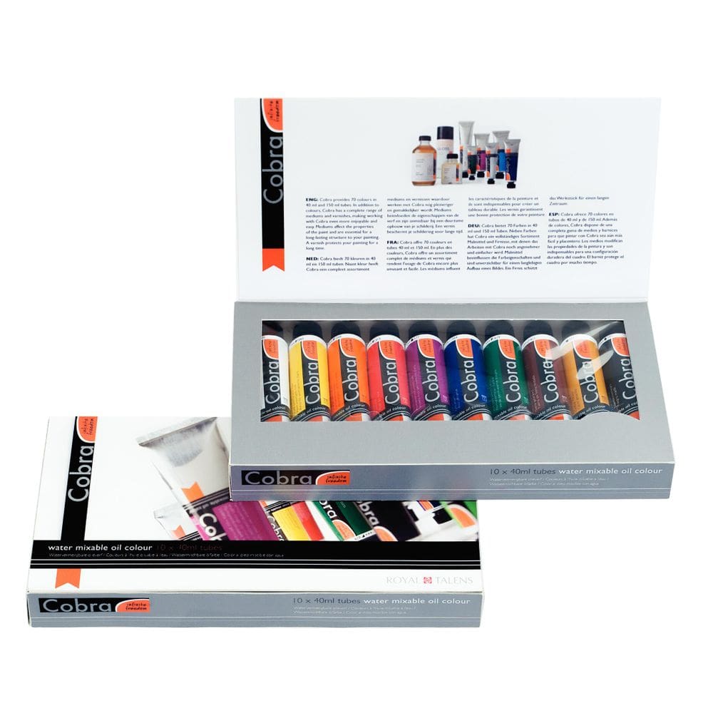 Conjunto de tintas Cobra Artist Value Pack 10 x 40 ml