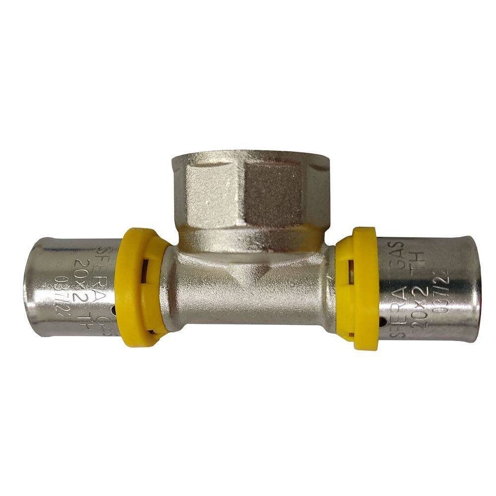 TE Fêmea Prensar Gás 32MMX3/4&quot; Multicamada Sferagas