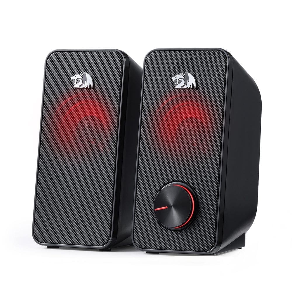 Alto-falante para jogos para PC Redragon GS500 Stentor 2.0 canais estéreo