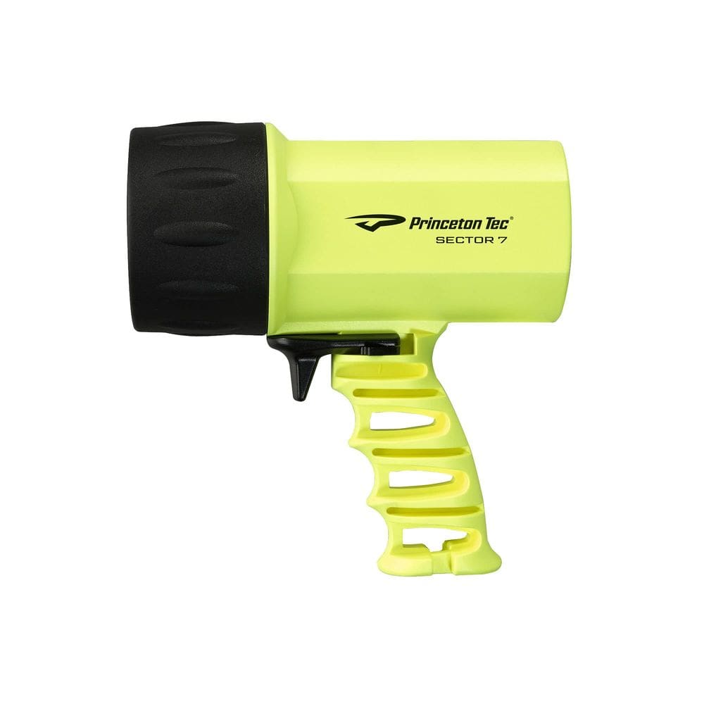 Refletor Princeton Tec Sector 7 LED amarelo neon impermeável