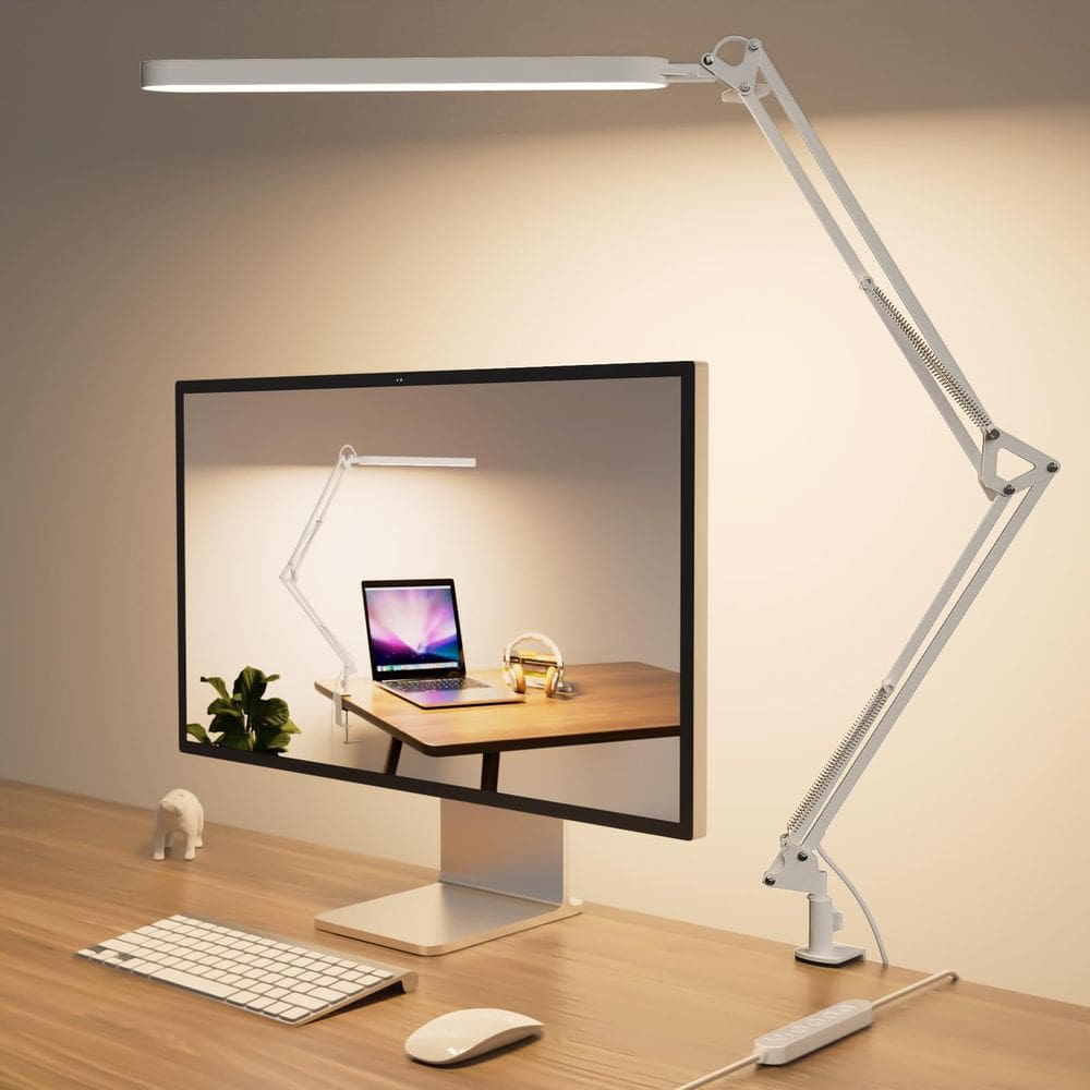 Lâmpada de mesa SKYLEO Led 31,5 cm 12W 5 modos de cor 11 brilho