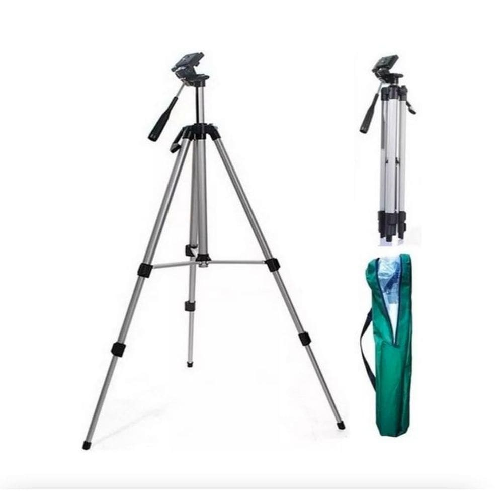 Tripé Celular Profissional 1,30M Alumínio Suporte Universal