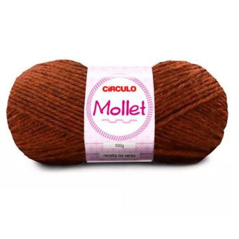 Lã Mollet Círculo 100G - Cor: 4604- 1 Unidade