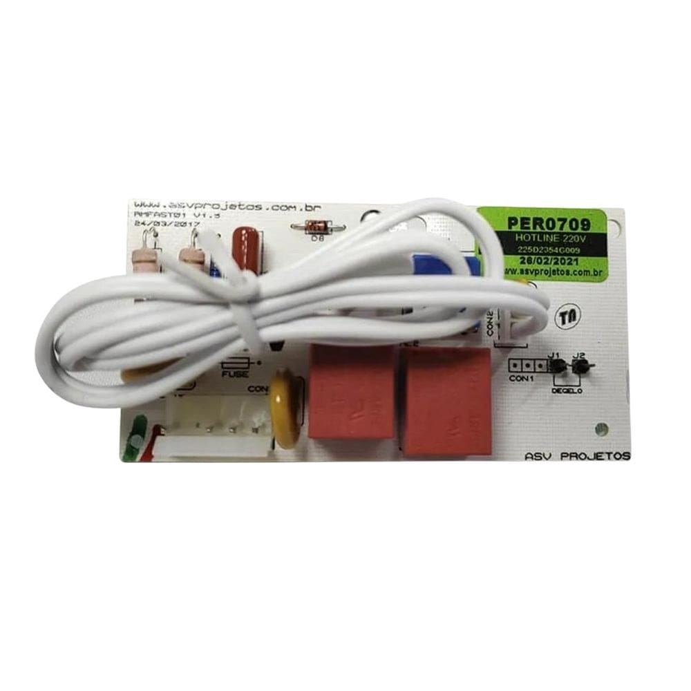 Placa Comando Sensor 220V Per0709 Rf Ge Bosch Rege410 Asv