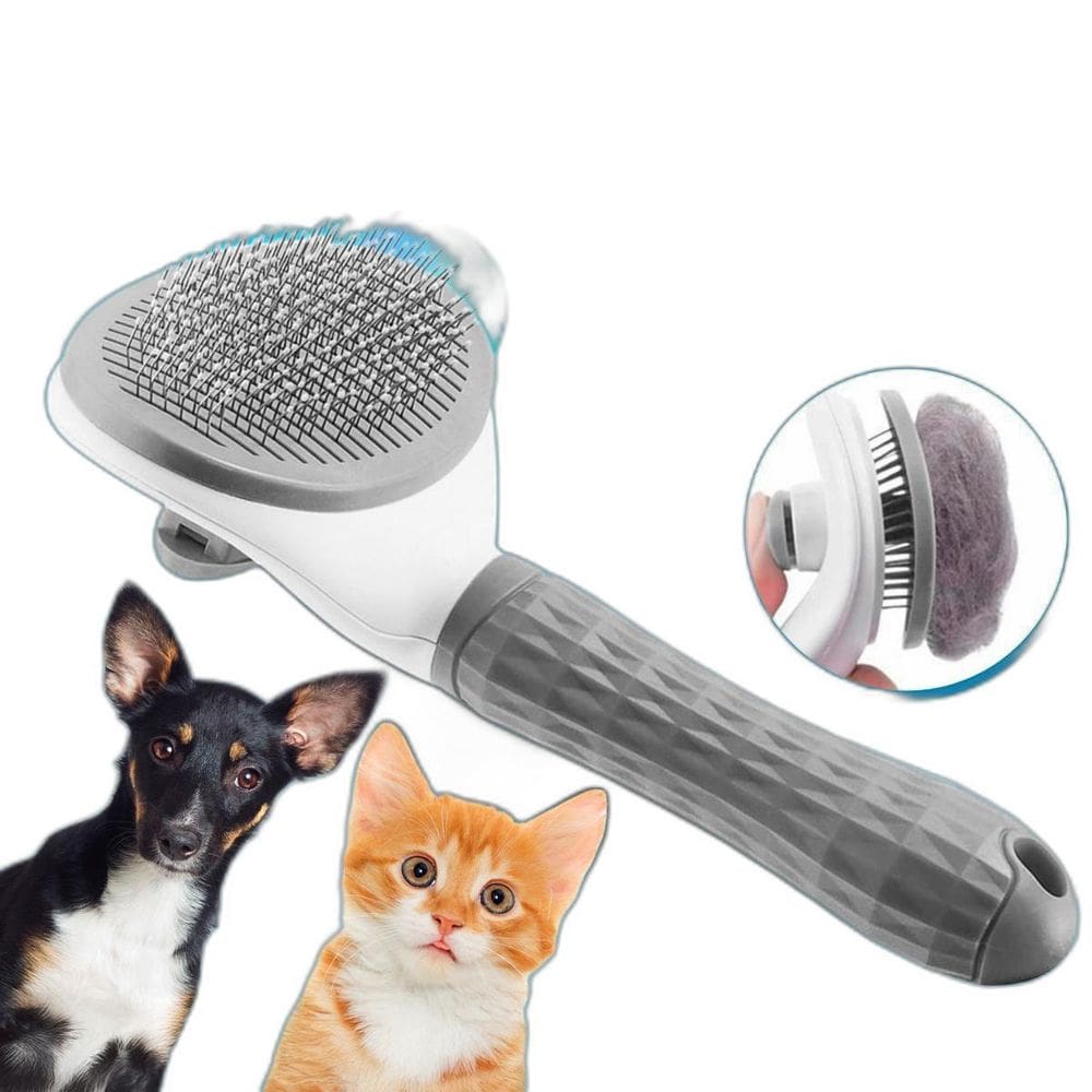Removedor Tira Pelos Para Cachorro Gatos Escova Pet