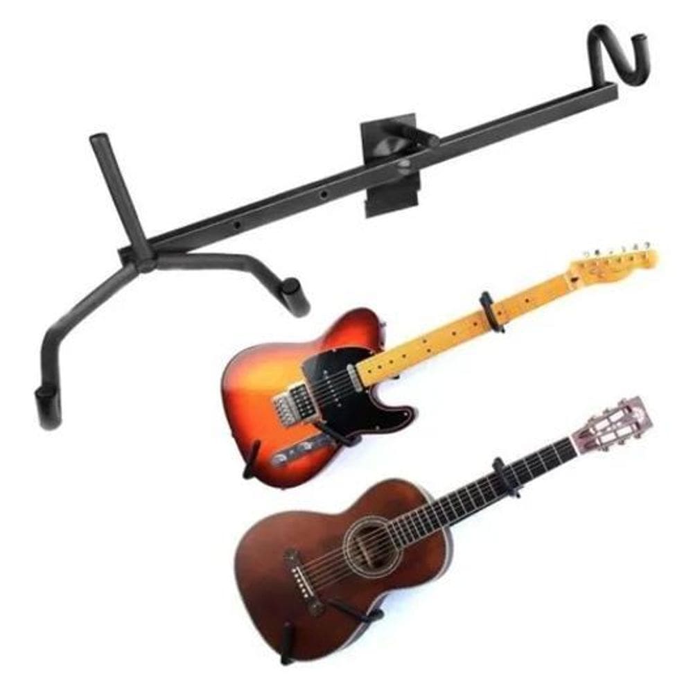 Suporte Canaletado P/ Violão/Guitarra/Baixo Base Almofadad