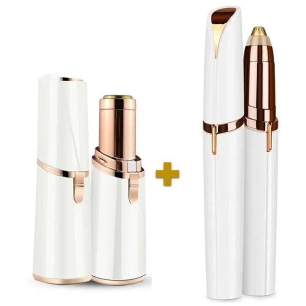 Kit Depilador Caneta Sobrancelha+ Depilador Elétrico Buço