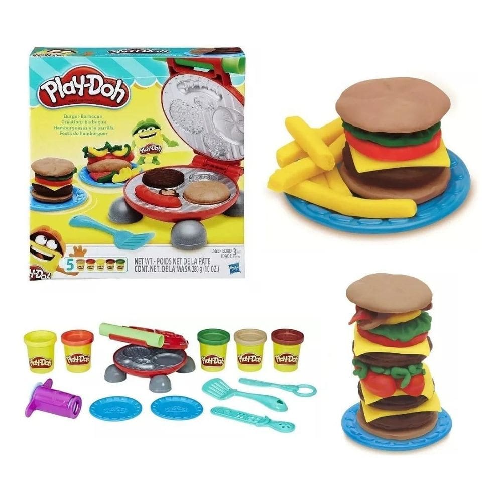 Play Doh Festa Do Hamburguer Un B5521