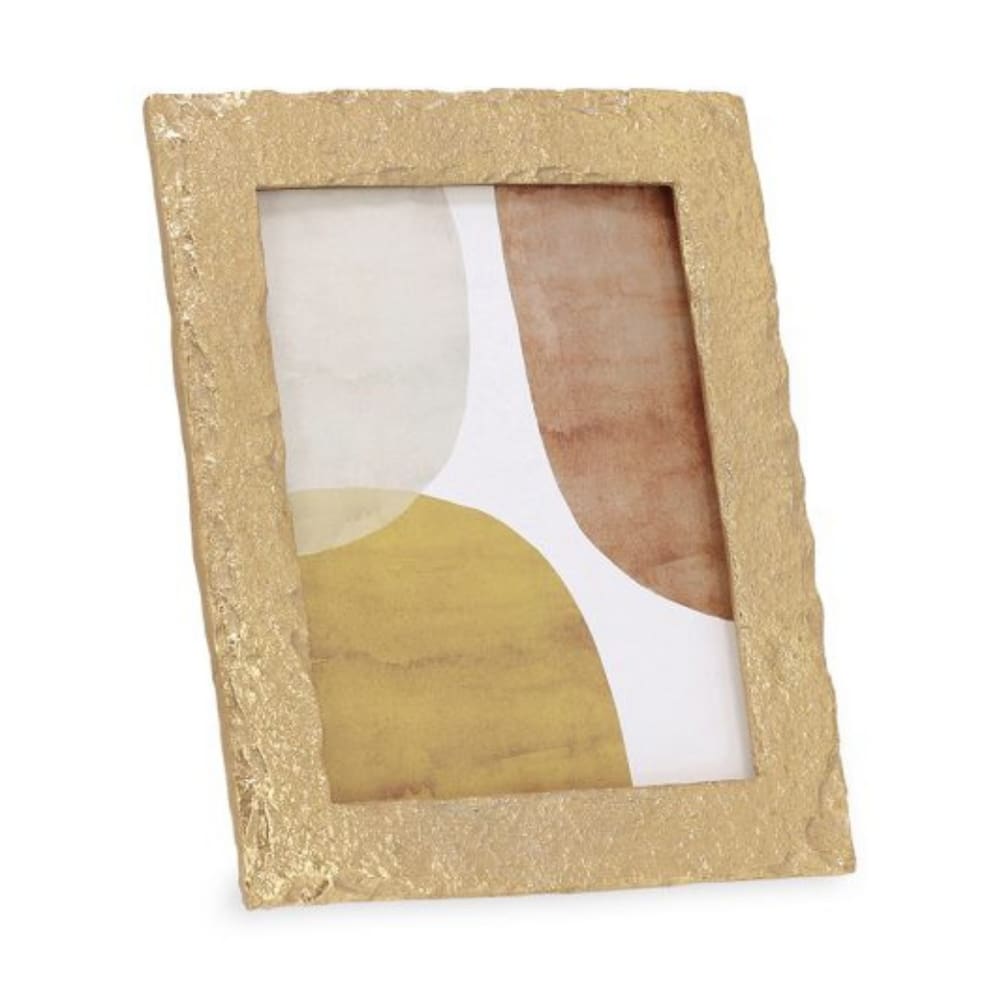 Porta Retrato Em Poliresina Dourado Mart 15x20
