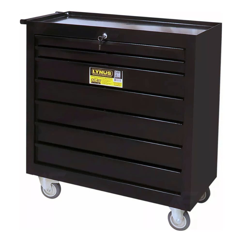 Carrinho Ferramentas Lynus CFL-807 7 Gavetas e chave