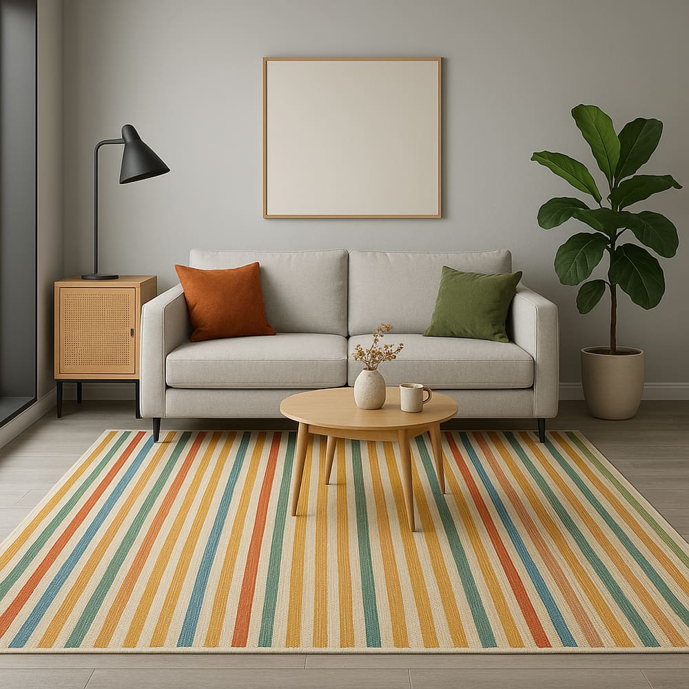 Tapete Rústico De Sisal Aurora 200x250cm - Edantex - Aurora 01