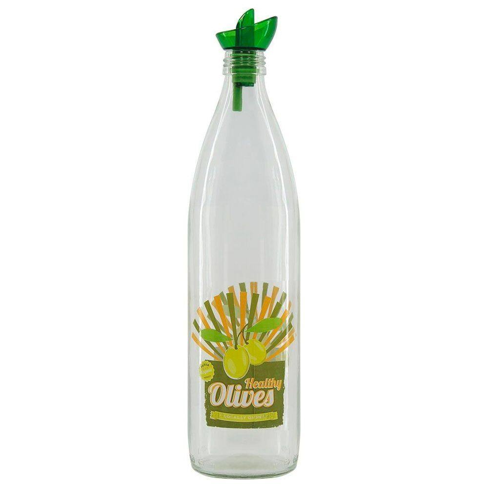 Garrafa Para Azeite De Oliva Em Vidro Importada 750 Ml Renga®