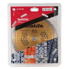 Disco Diamantado 230 X 22.23 Mm D-74120 Makita