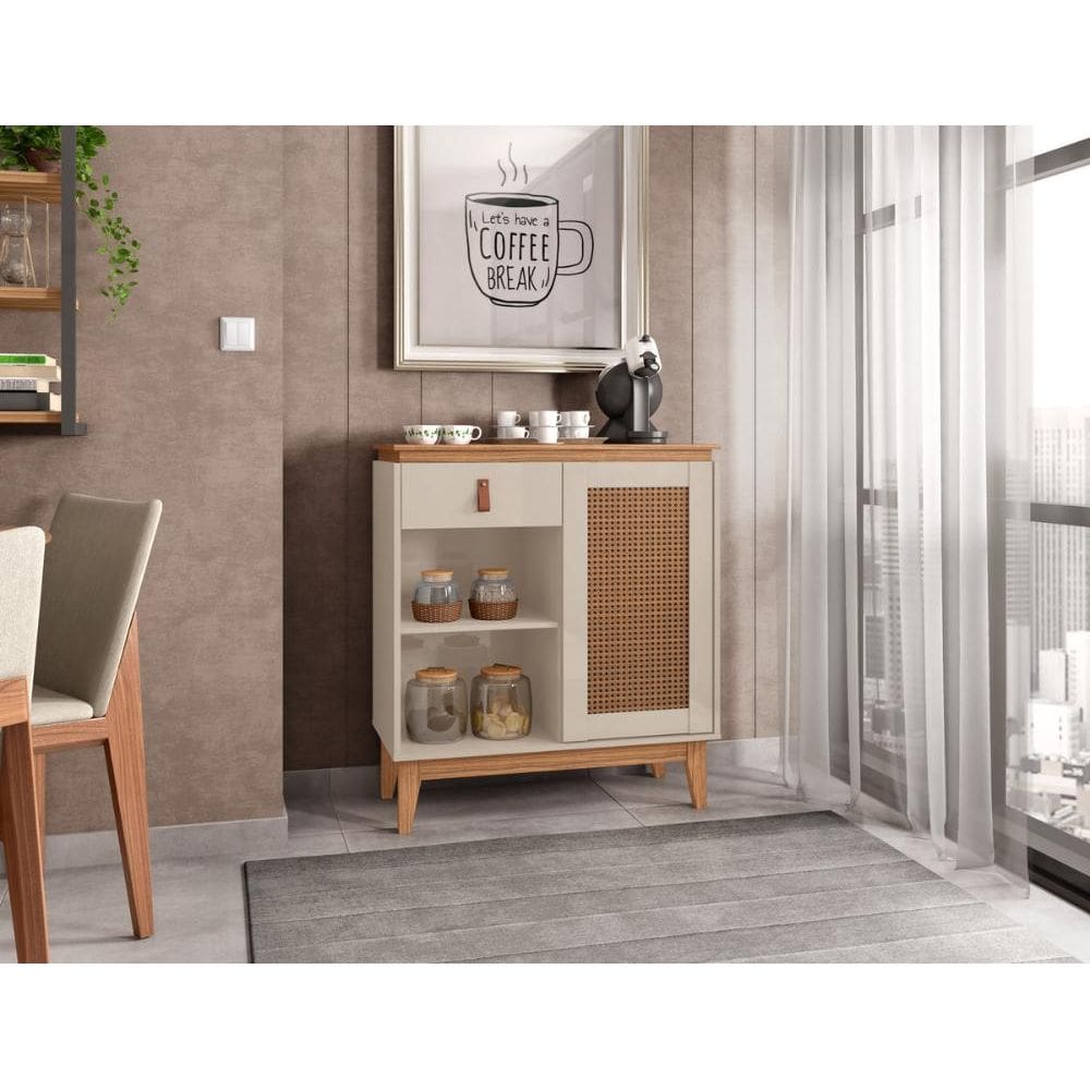Aparador Café Rubi Off White/Noce
