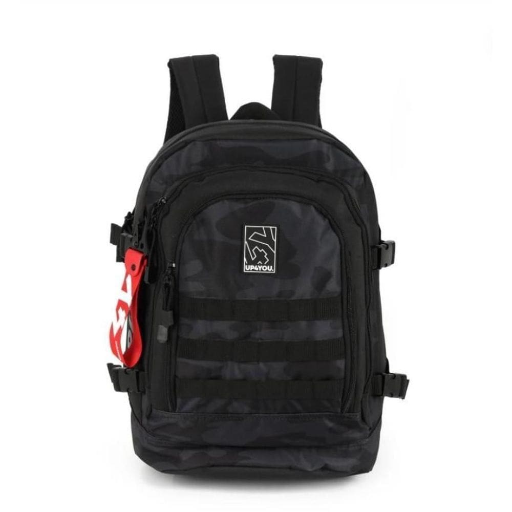 Mochila Up4you Note Camuflada Preta