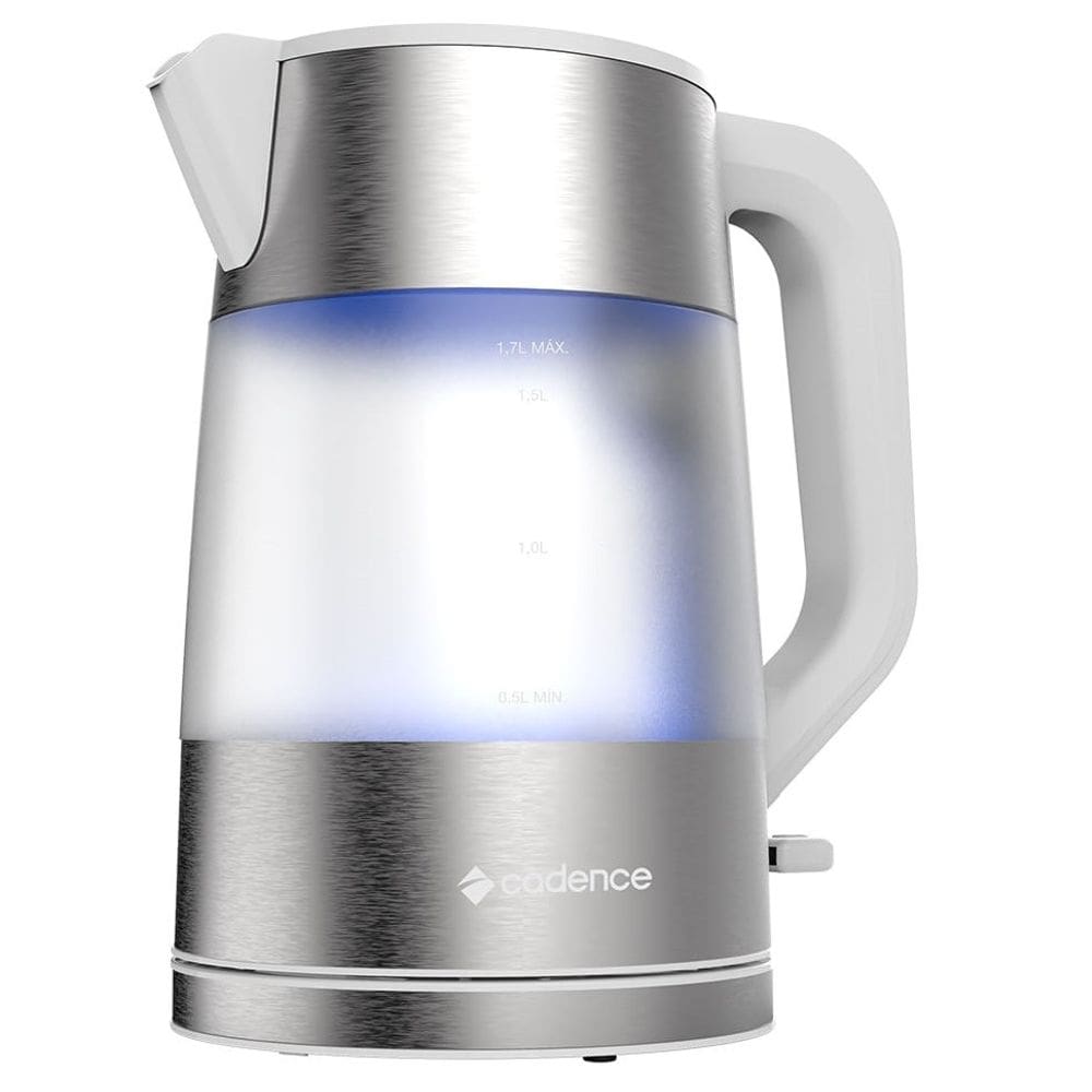 Chaleira Eletrica Cadence 1.7L Acabamento Em Inox 220V