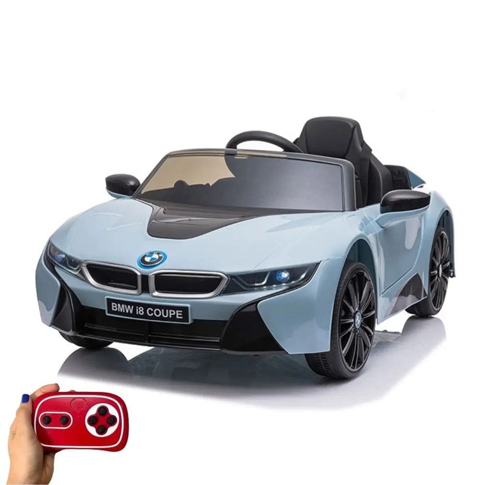 Carro Eletrico Infantil Bmw I8 Luz E Som 12V Branco - Importway
