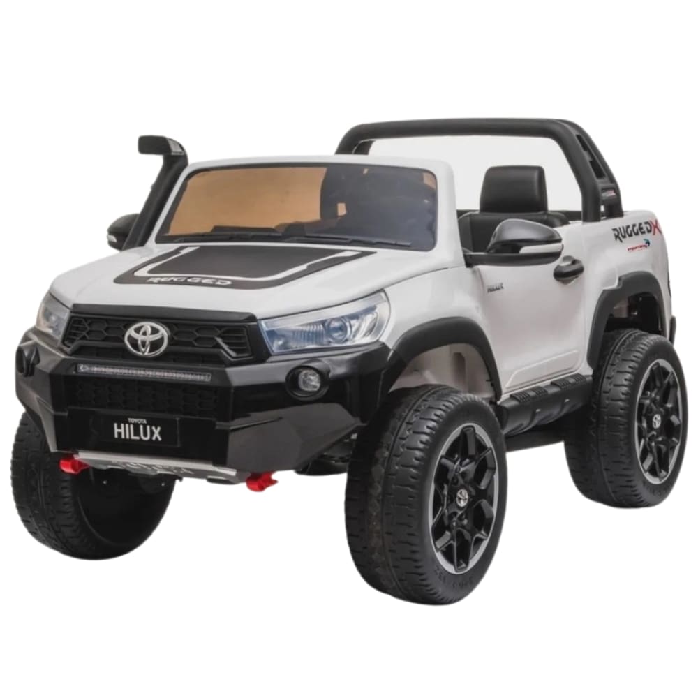 Mini Caminhonete Eletrica Toyota Hilux 12V Branca - Importway