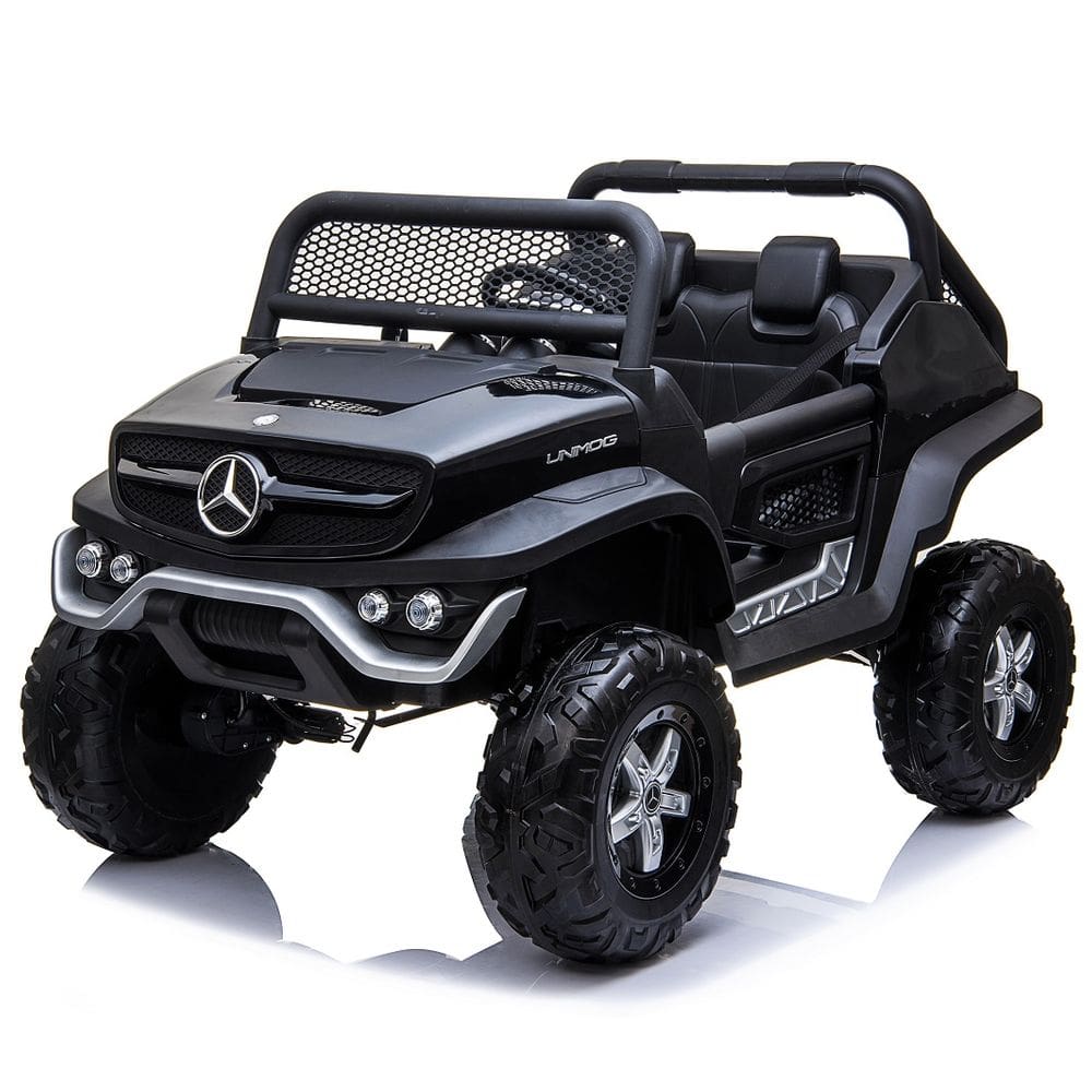Quadriciclo Eletrico Utv Mercedes Benz Unimog Preto - Importway