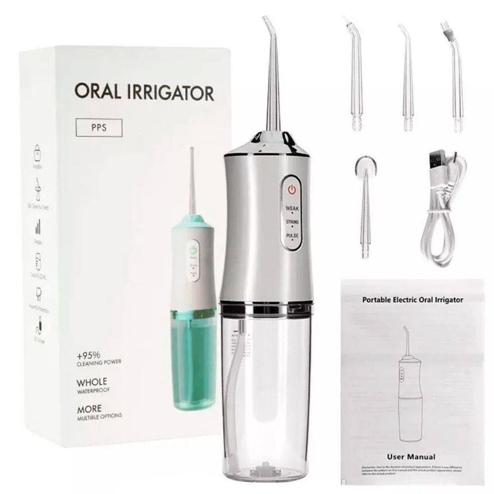 Irrigador Oral Jato Limpador Dental Bucal Elétrico Gengiva