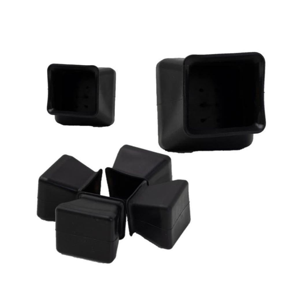 Protetor De Silicone Para Pé Quadrado De Mesa E Cadeira 8Pçs