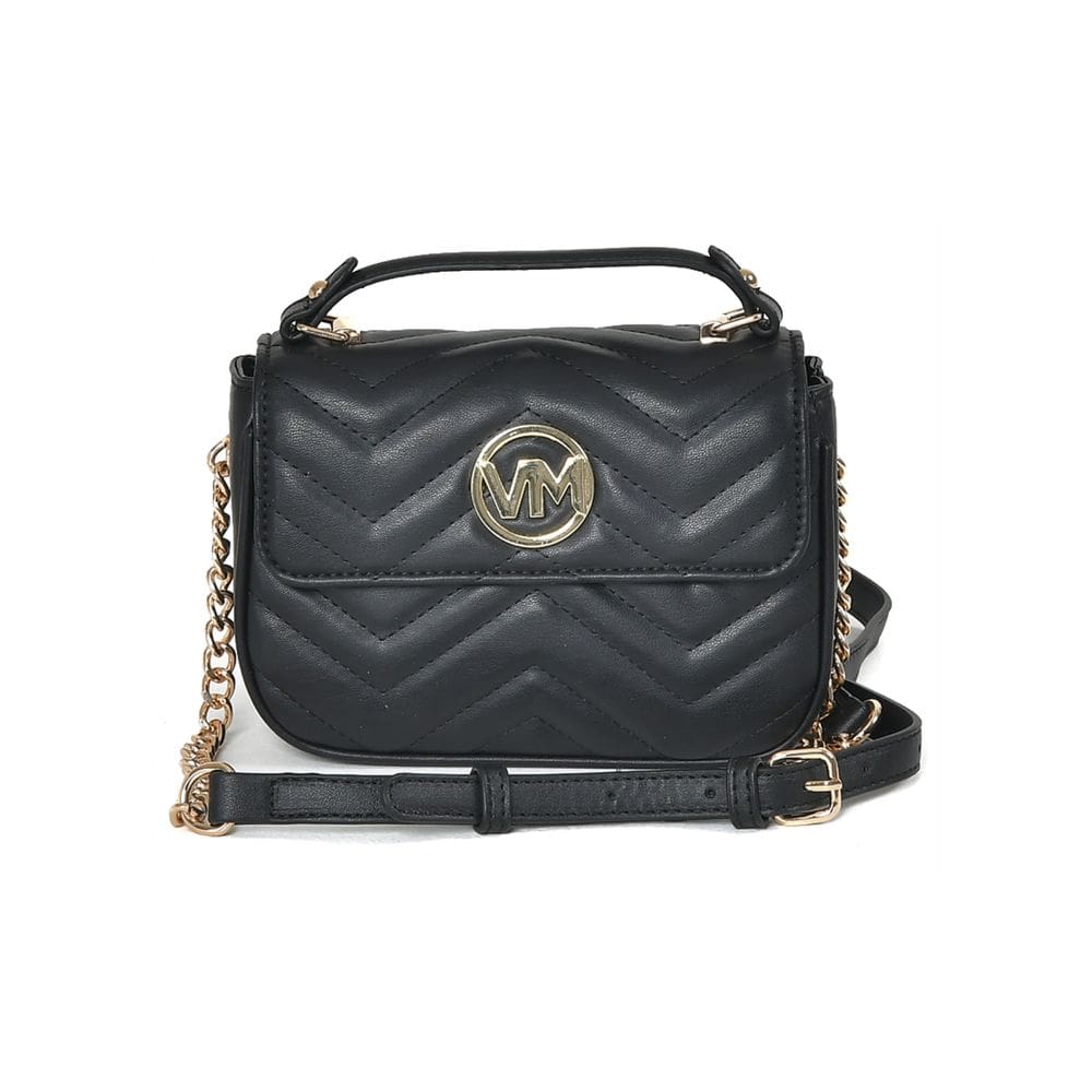 Bolsa Tiracolo Quadrada Via Marte Alça Longa e Corrente Ajustável B2-602