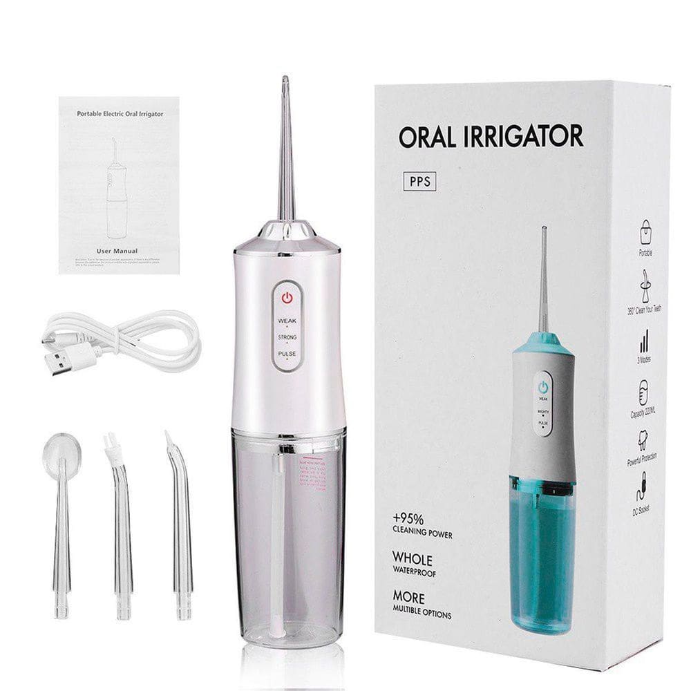 Irrigador Bucal Recarregável Pps Pulse 4 Bicos