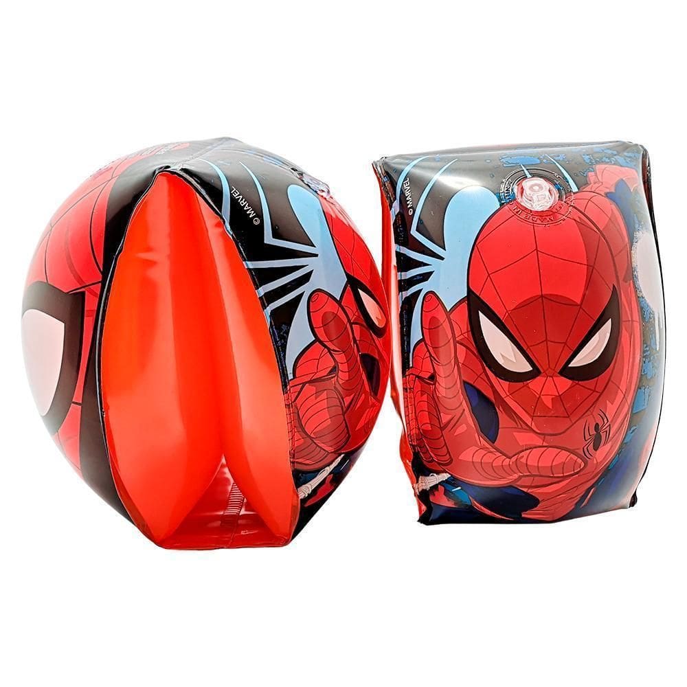 Par Boia De Braço Infantil Inflável Homem-Aranha