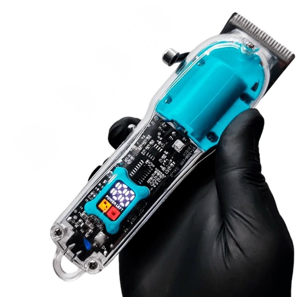 Máquina Profissional De Cabelo Transparente Bivolt