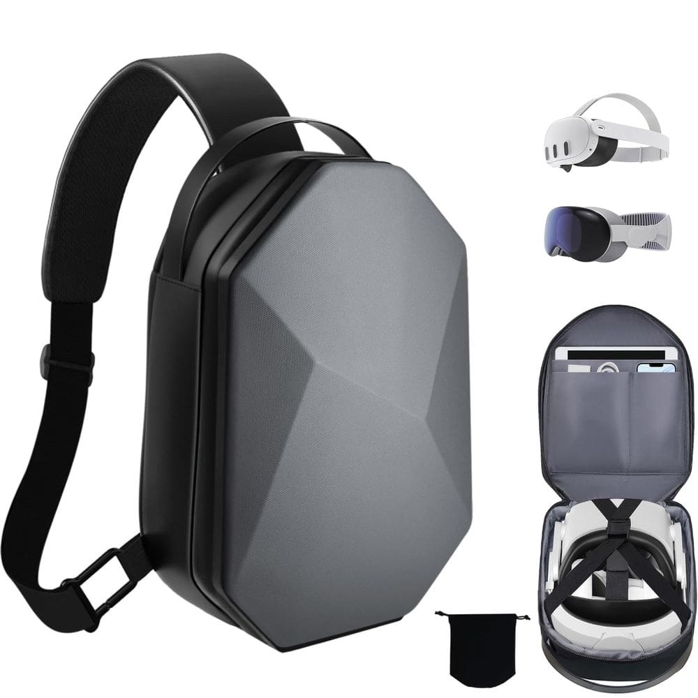 Estojo de transporte TOENNESEN para Meta Quest 3/Oculus Quest 2