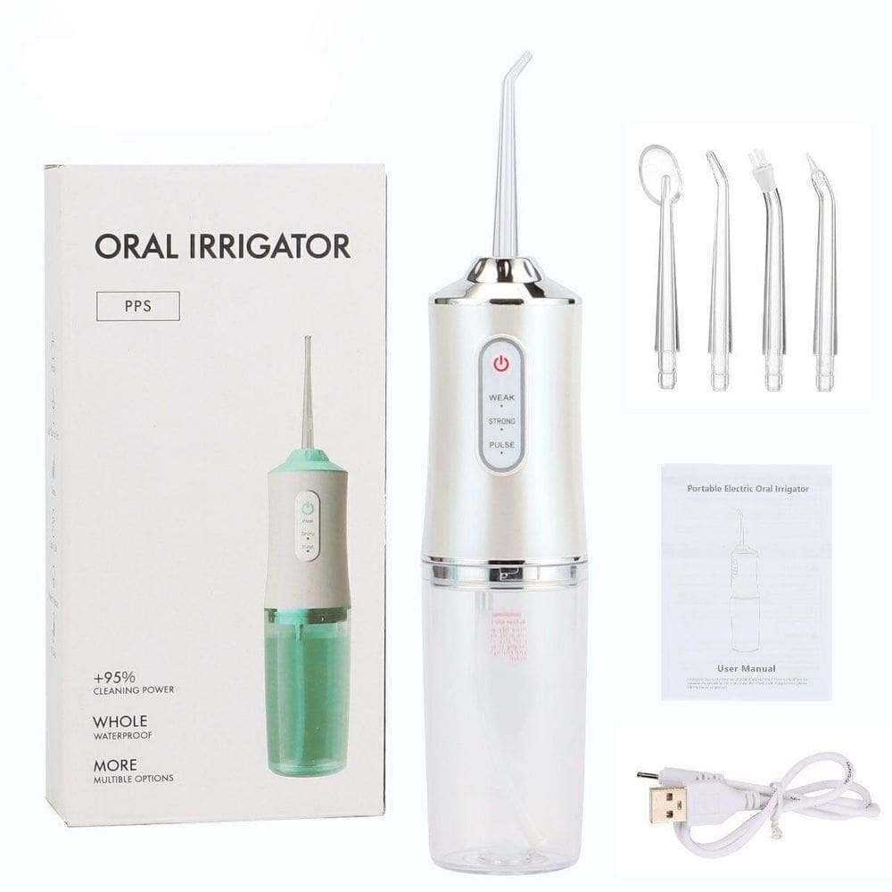 Irrigador Oral Limpeza Profunda Bucal Dentes Lingu