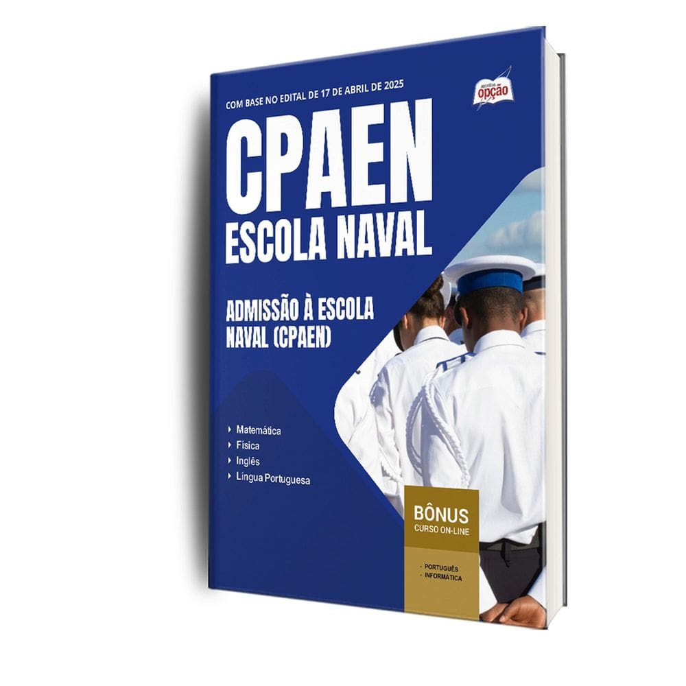 Apostila Escola Naval 2025 - Oficial Da Marinha