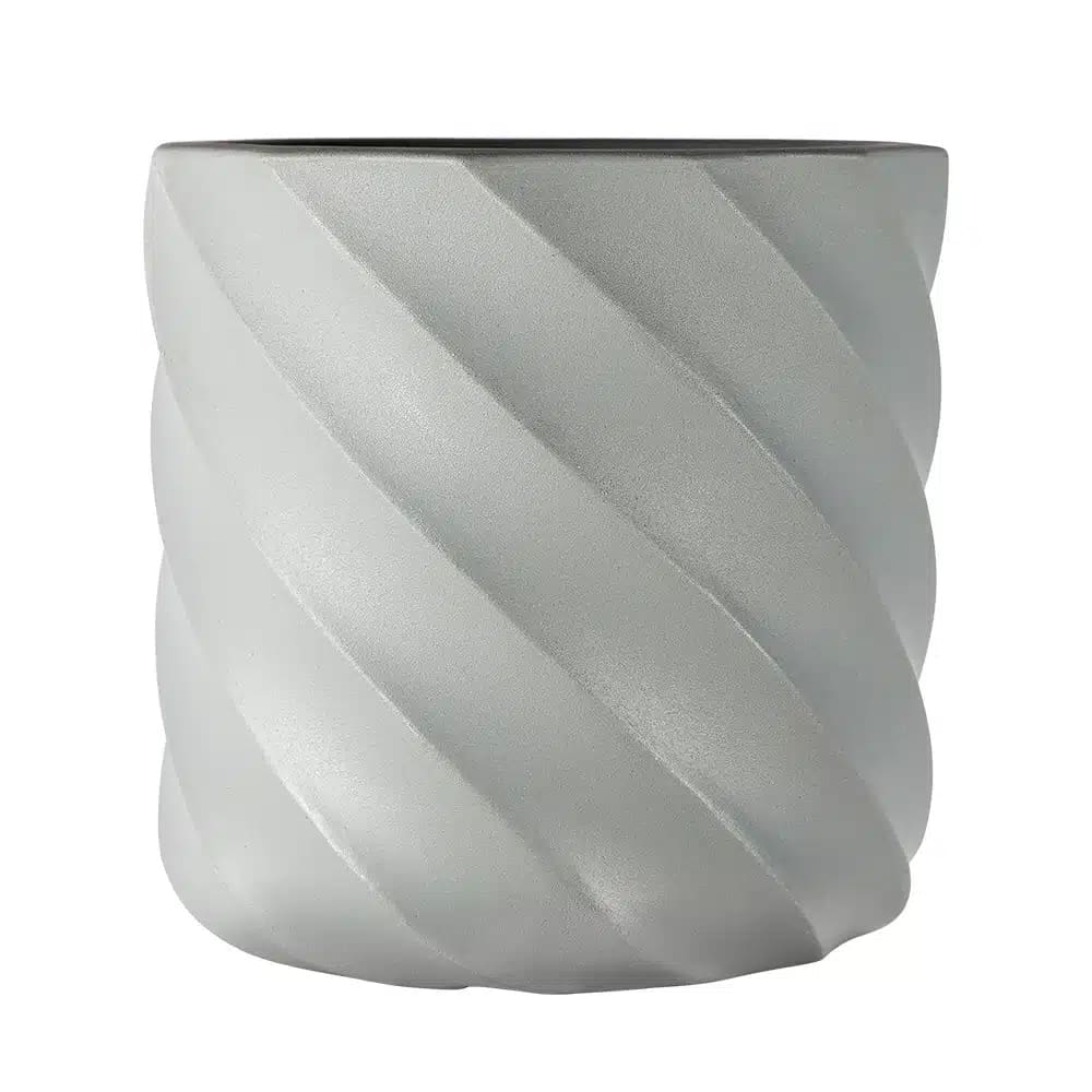 Terrano Vaso Maragogi Cinza 30Cm