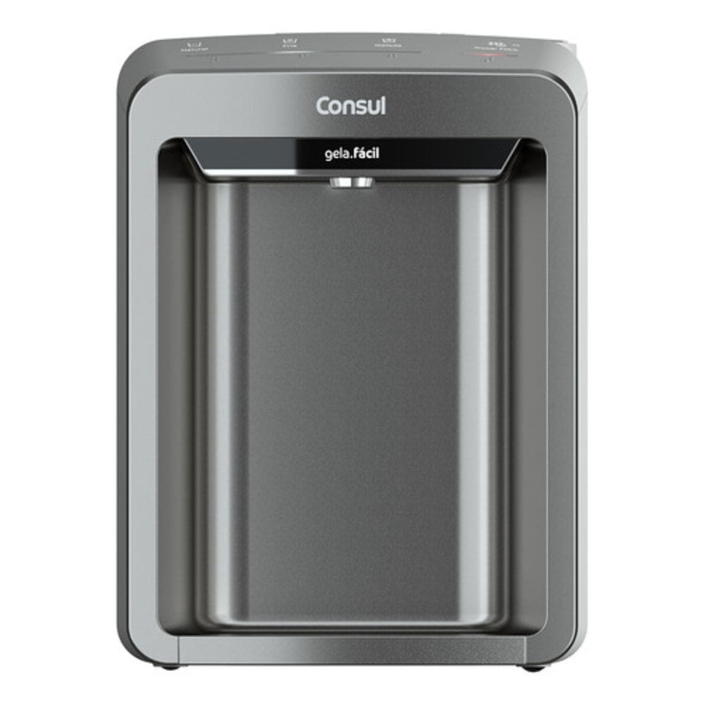 Purificador De Agua Gelada Touch Cinza Bivolt - Consul