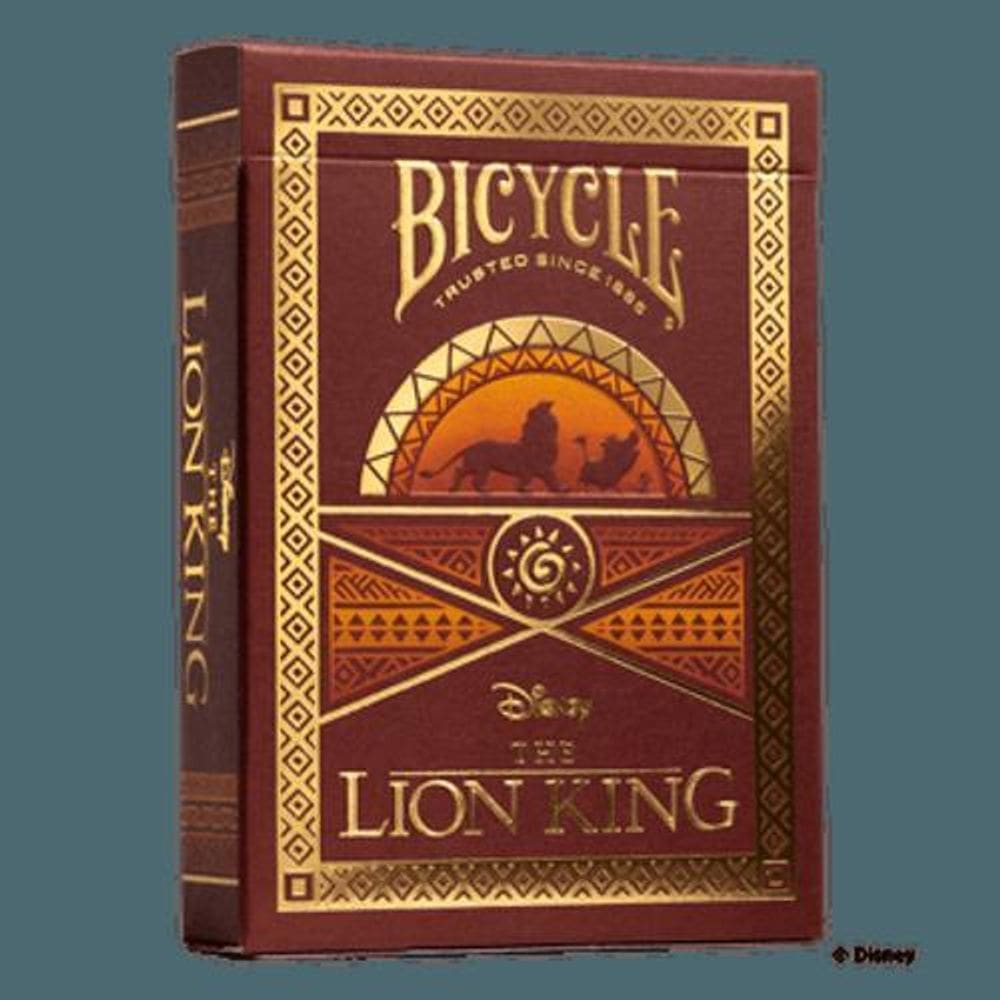 Baralho Bicycle Disney Rei Leão - Edição Especial - Copag
